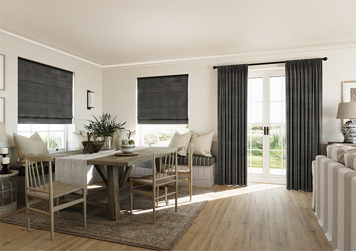 Ultra Luxe Velvet, Dark Grey - Made to Measure Curtains - Image 7